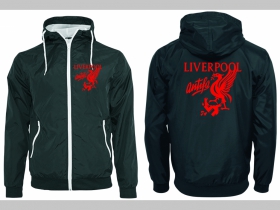 Liverpool Antifascist šuštiaková bunda čierna materiál povrch:100% nylon, podšívka: 100% polyester, pohodlná,vode a vetru odolná